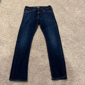 True Religion relaxed straight jeans